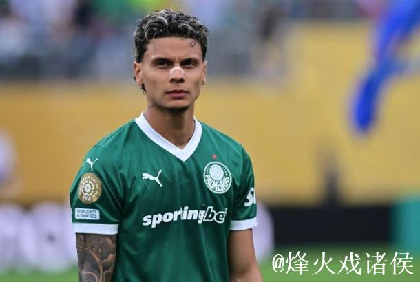 多家英超球队有意里奥斯，帕尔梅拉斯标价超3000万欧